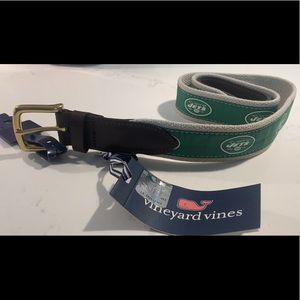 NWT Vineyard vines NY Jets belt